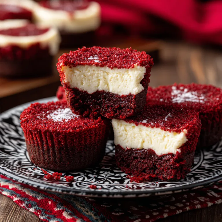 Irresistible Red Velvet Cheesecake Bites