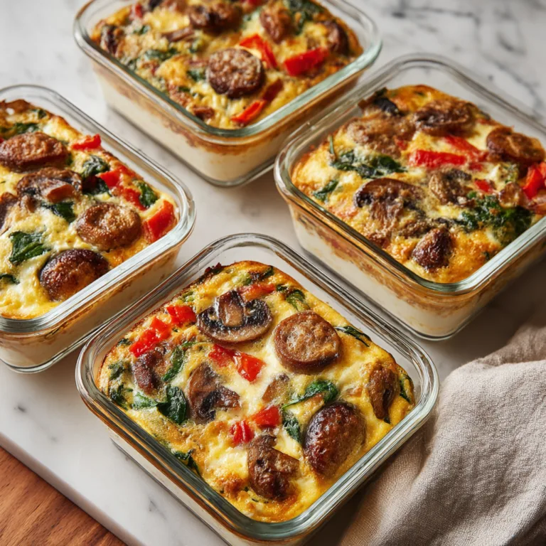 High-Protein Frittata Meal Prep