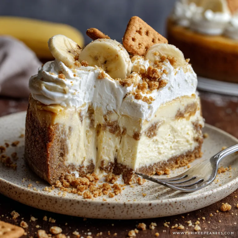 Banana Pudding Cheesecake Recipe