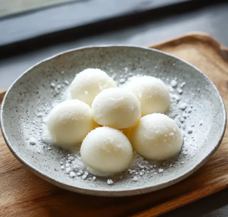 Soft & Chewy Milk Mochi Recipe