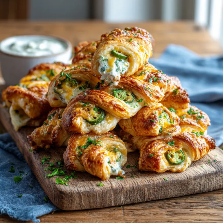 Jalapeño Popper Crescent Rolls