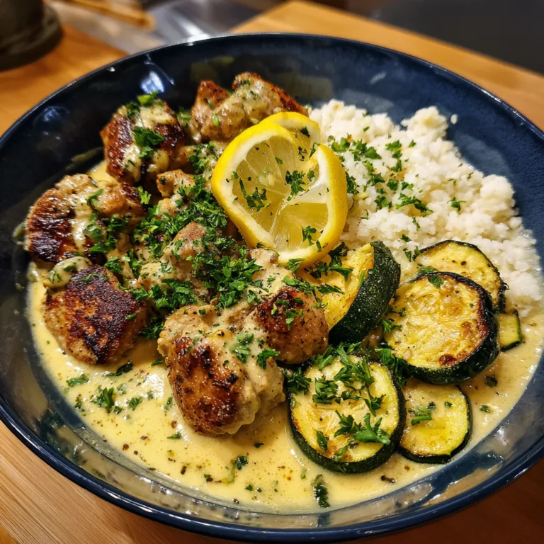 Creamy Lemon Garlic Butter Chicken