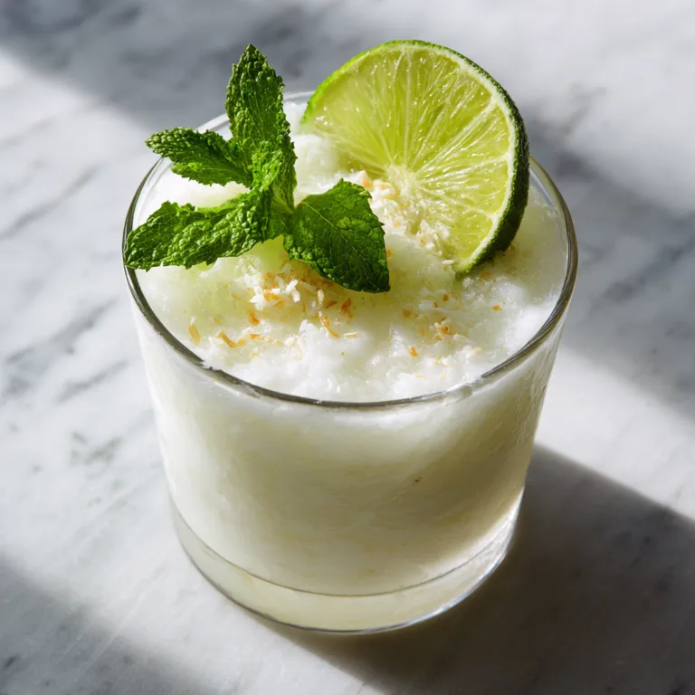 Frozen Coconut Mint Limeade