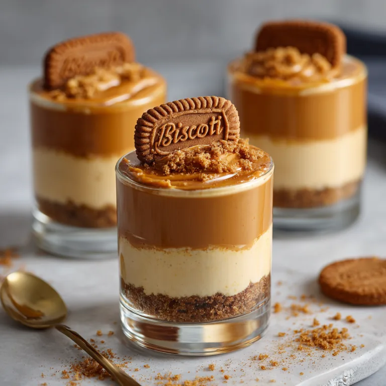 The Ultimate No-Bake Biscoff Cookie Butter Cheesecake Cups
