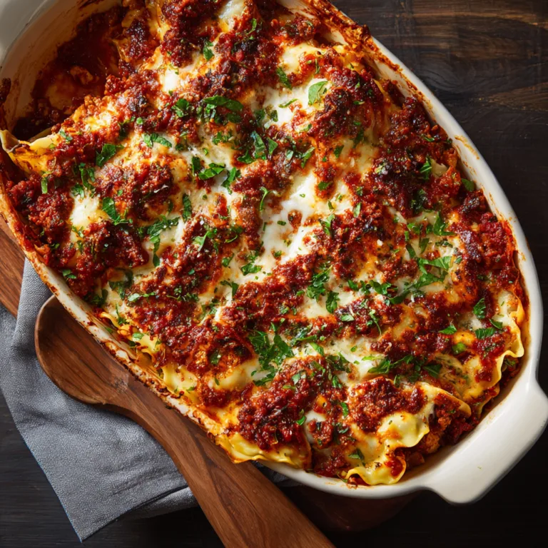 Classic Cheesy Lasagna Roll-Ups with Rich Bolognese Sauce