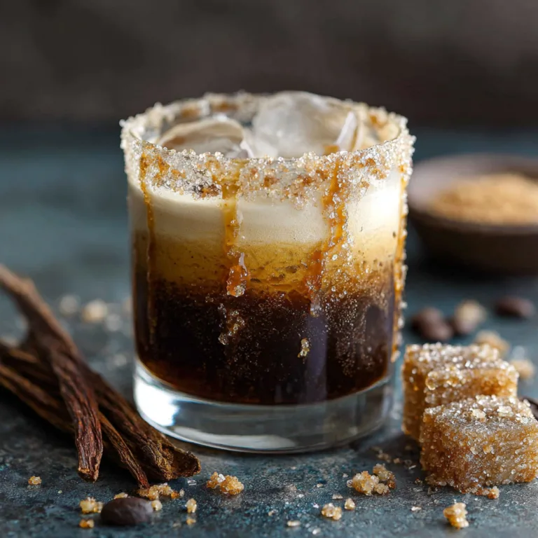 The Ultimate Decadent Salted Caramel White Russian Cocktail