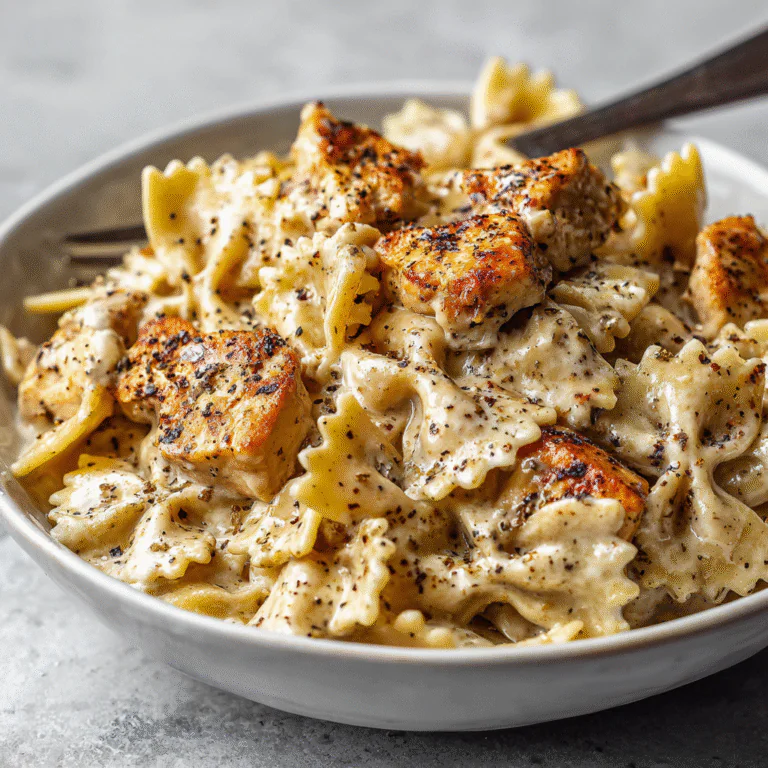 Creamy Cajun Chicken Pasta Skillet