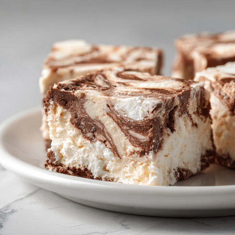 Marshmallow Swirl Fudge