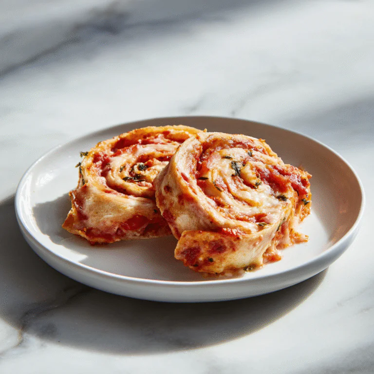 Gooey Tortilla Pizza Rolls