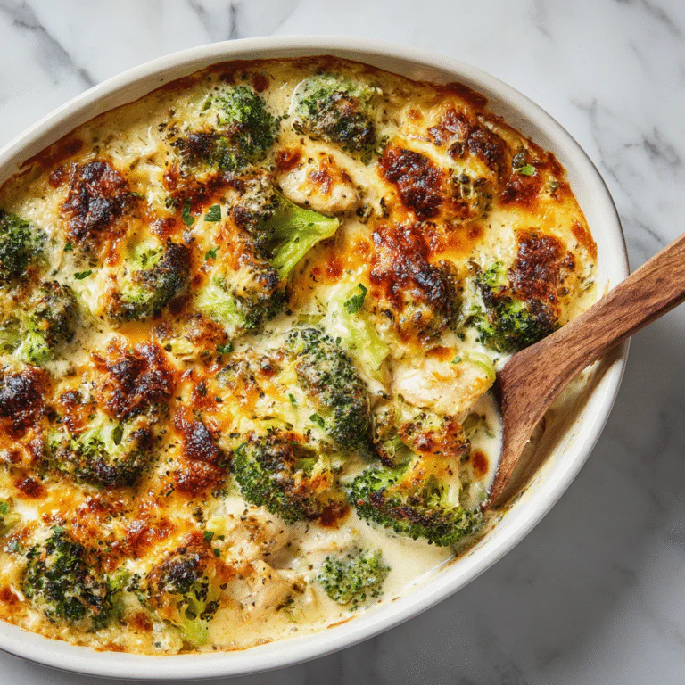 Chicken Broccoli Cheese Casserole