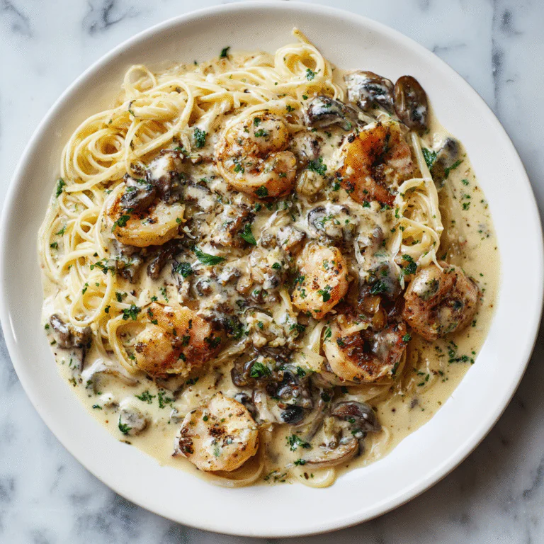 Blackened Shrimp Stroganoff