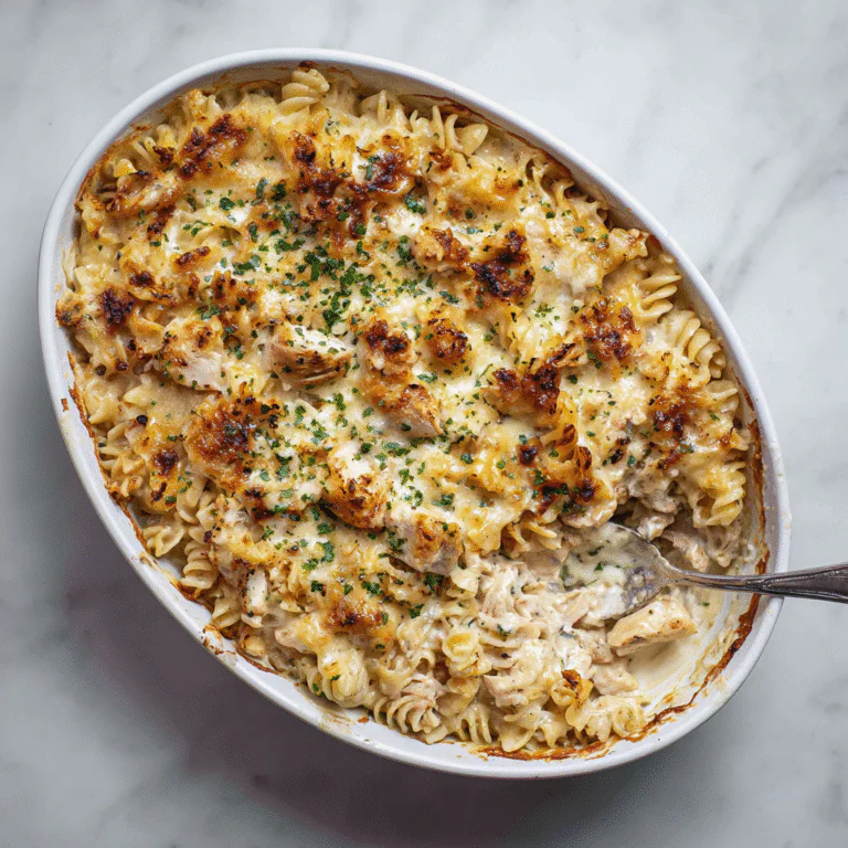 Cajun Cream Cheese Chicken Pasta Bake