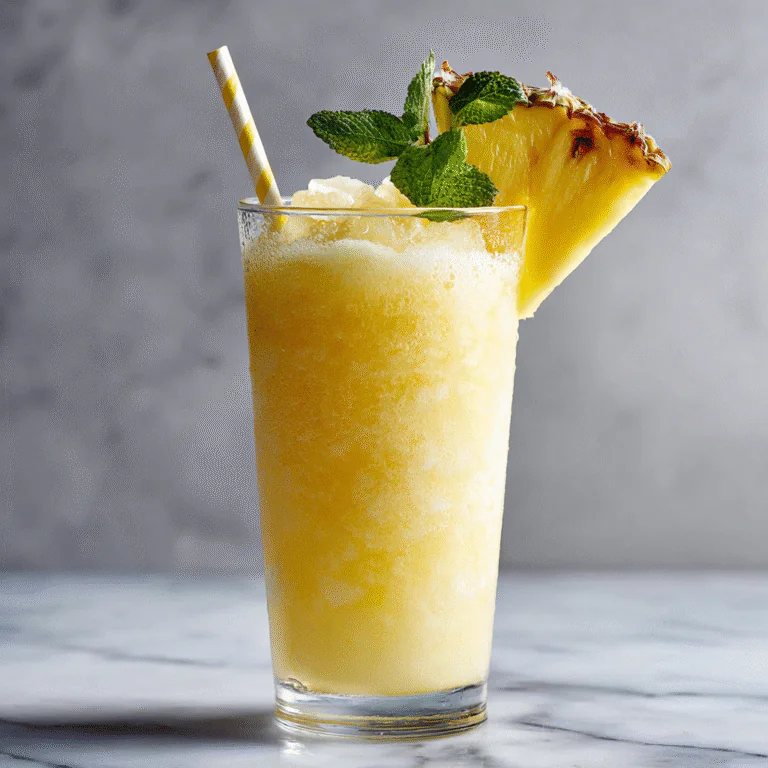 Pineapple Coconut Smoothie
