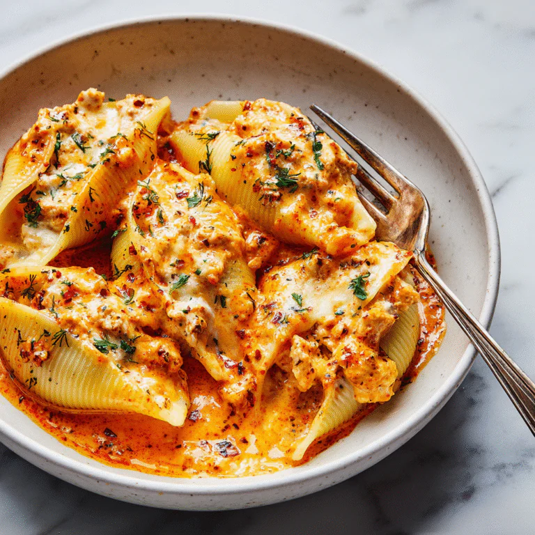 Spicy Cajun Stuffed Shells