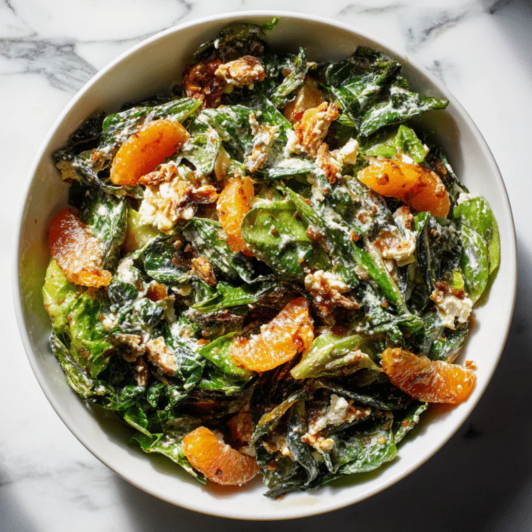 Spinach Mandarin Salad