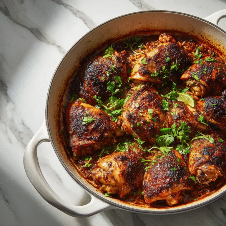 One-Pan Honey-Paprika Chicken and Rice